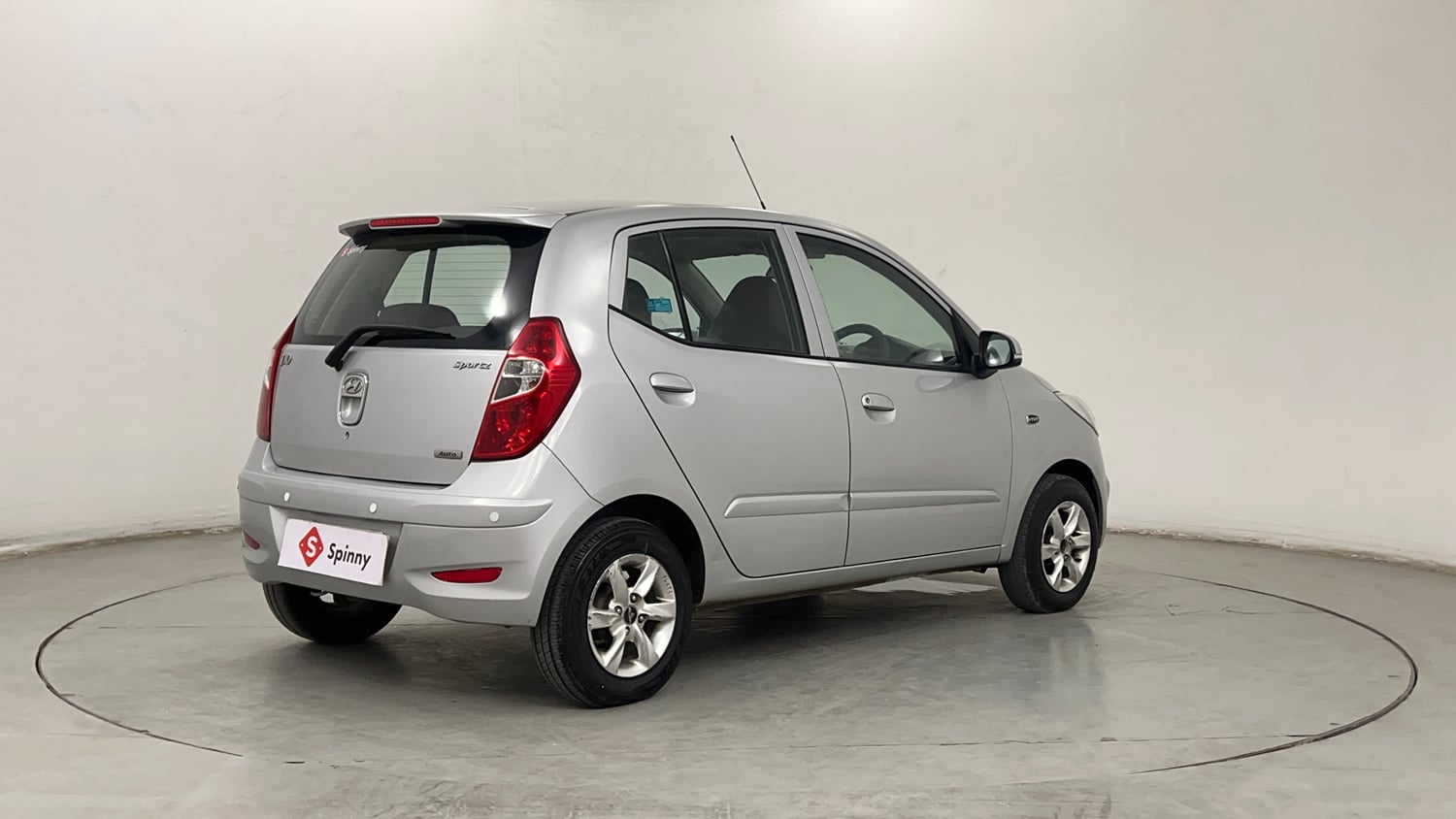Used 2013 Hyundai i10 Sportz 1.2 AT Kappa2 Petrol Automatic exterior RIGHT REAR CORNER VIEW