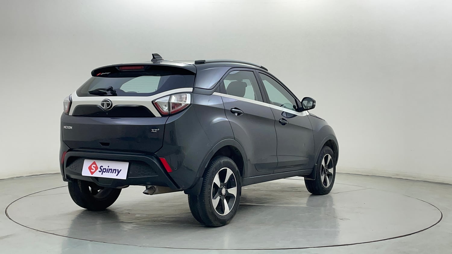Used 2019 Tata Nexon XZ Plus Diesel Diesel Manual exterior RIGHT REAR CORNER VIEW