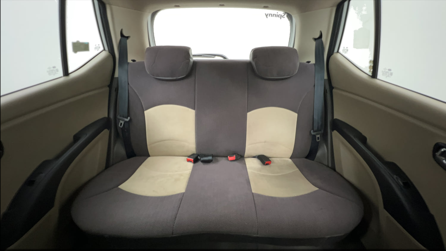Used 2013 Hyundai i10 Sportz 1.2 AT Kappa2 Petrol Automatic interior REAR SEAT CONDITION VIEW
