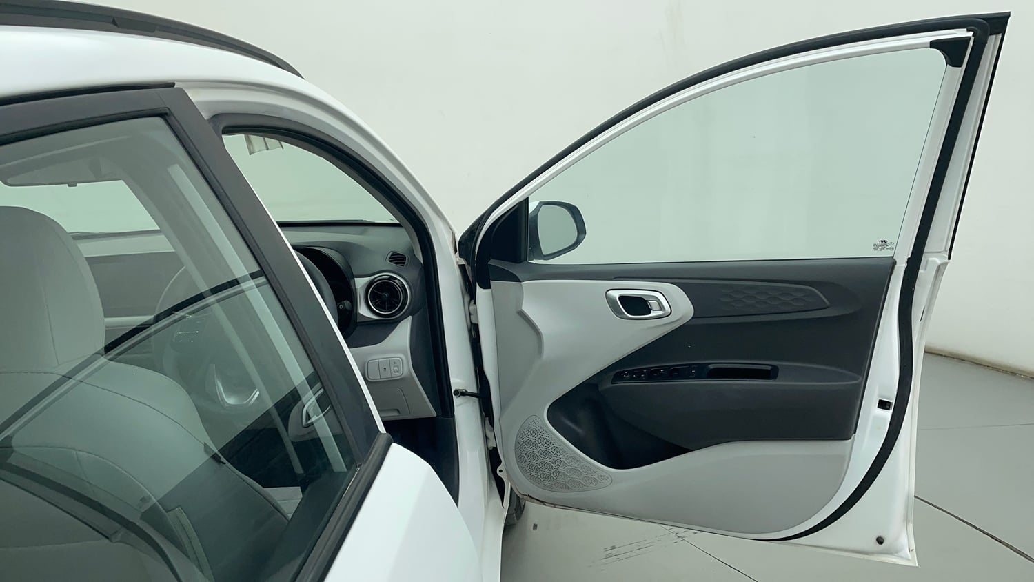 Used 2023 Hyundai Grand i10 Nios Sportz 1.2 Kappa AMT Petrol Automatic interior RIGHT FRONT DOOR OPEN VIEW