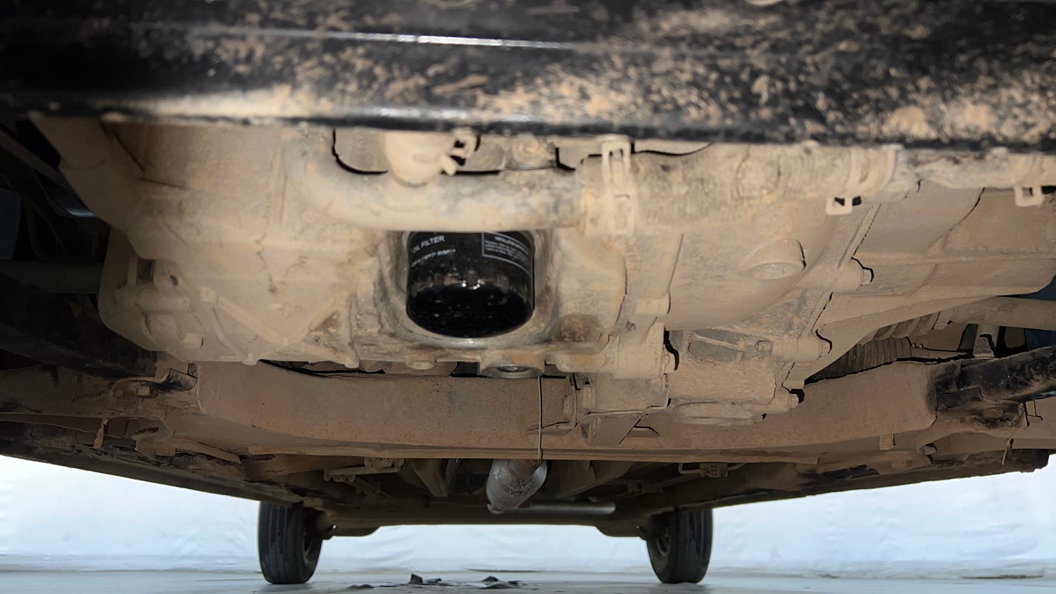 Used 2022 Renault Triber RXT Petrol Manual extra FRONT LEFT UNDERBODY VIEW
