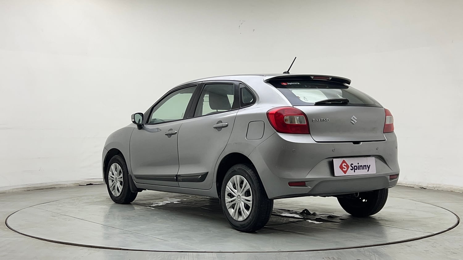 Used 2018 Maruti Suzuki Baleno Delta 1.2 AT Petrol Automatic exterior LEFT REAR CORNER VIEW
