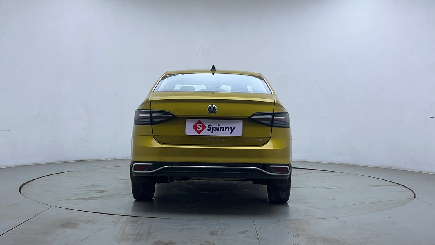 Used 2023 Volkswagen Virtus Highline 1.0 TSI AT Petrol Automatic exterior BACK VIEW