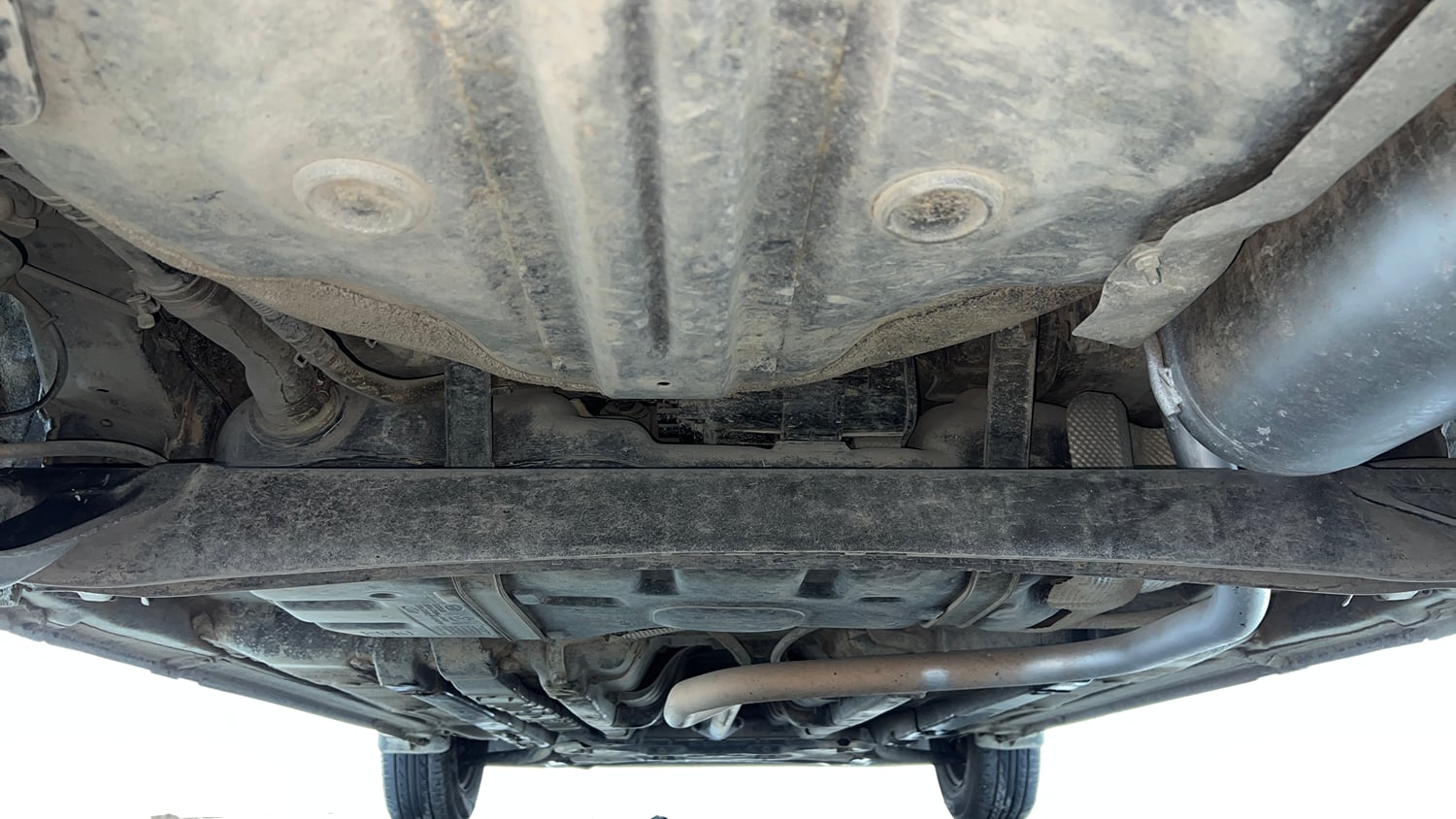 Used 2019 Hyundai Elite i20 Magna Executive 1.2 Petrol Manual extra REAR UNDERBODY VIEW (TAKEN FROM REAR)