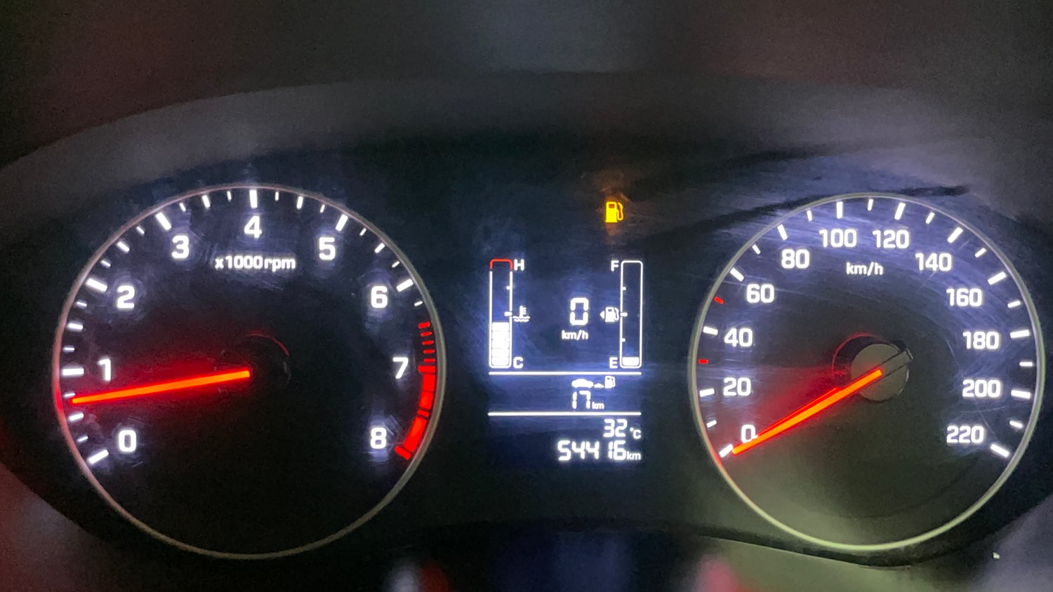 Used 2020 Hyundai Elite i20 Sportz Plus 1.2 Petrol Manual interior CLUSTERMETER VIEW