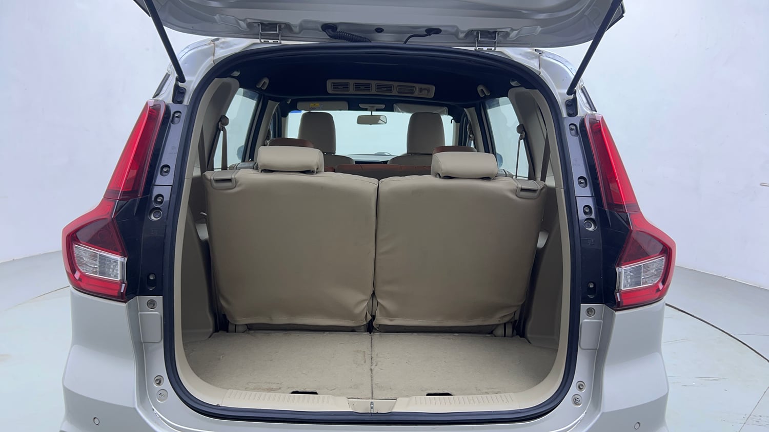 Used 2021 Maruti Suzuki New Ertiga ZXi AT Petrol Automatic interior DICKY INSIDE VIEW