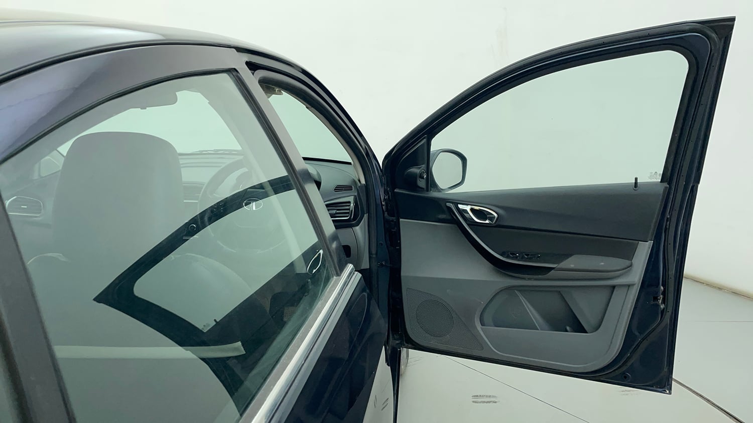 Used 2019 Tata Tigor Revotron XZA Petrol Automatic interior RIGHT FRONT DOOR OPEN VIEW