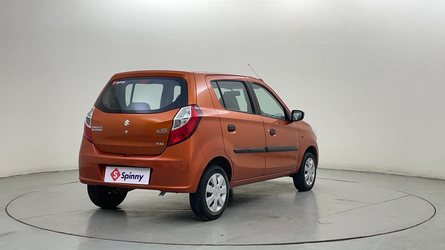 Used 2015 Maruti Suzuki Alto K10 VXi AMT Petrol Automatic exterior RIGHT REAR CORNER VIEW