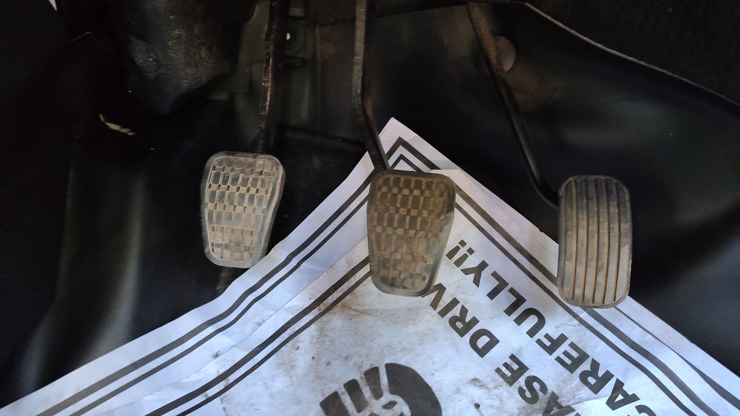 Used 2025 Tata Tiago XT Petrol Manual interior PEDALS VIEW