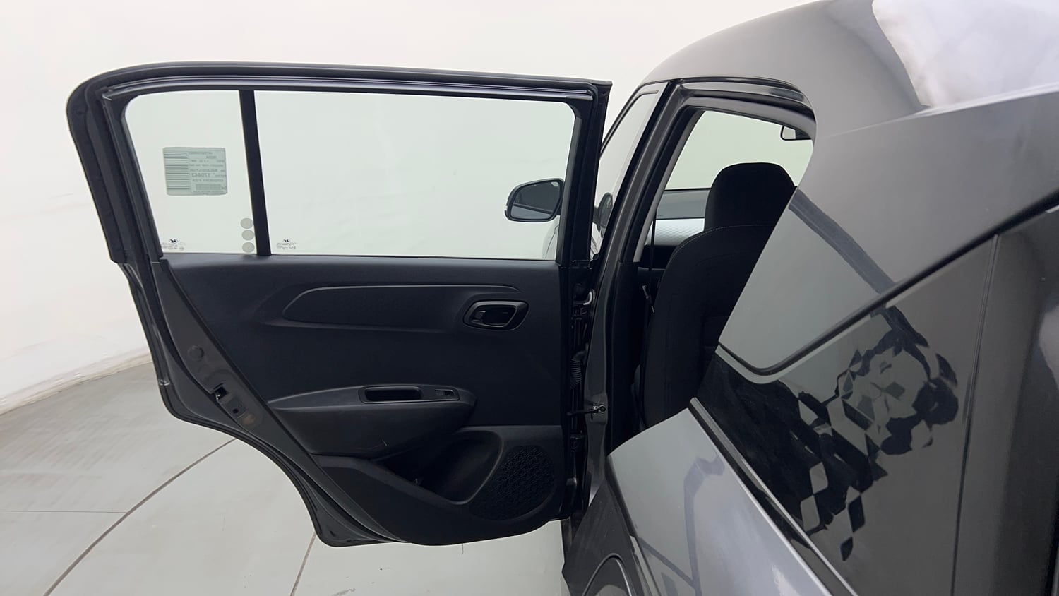 Used 2025 Hyundai Exter S Plus 1.2 AMT Petrol Automatic interior LEFT REAR DOOR OPEN VIEW