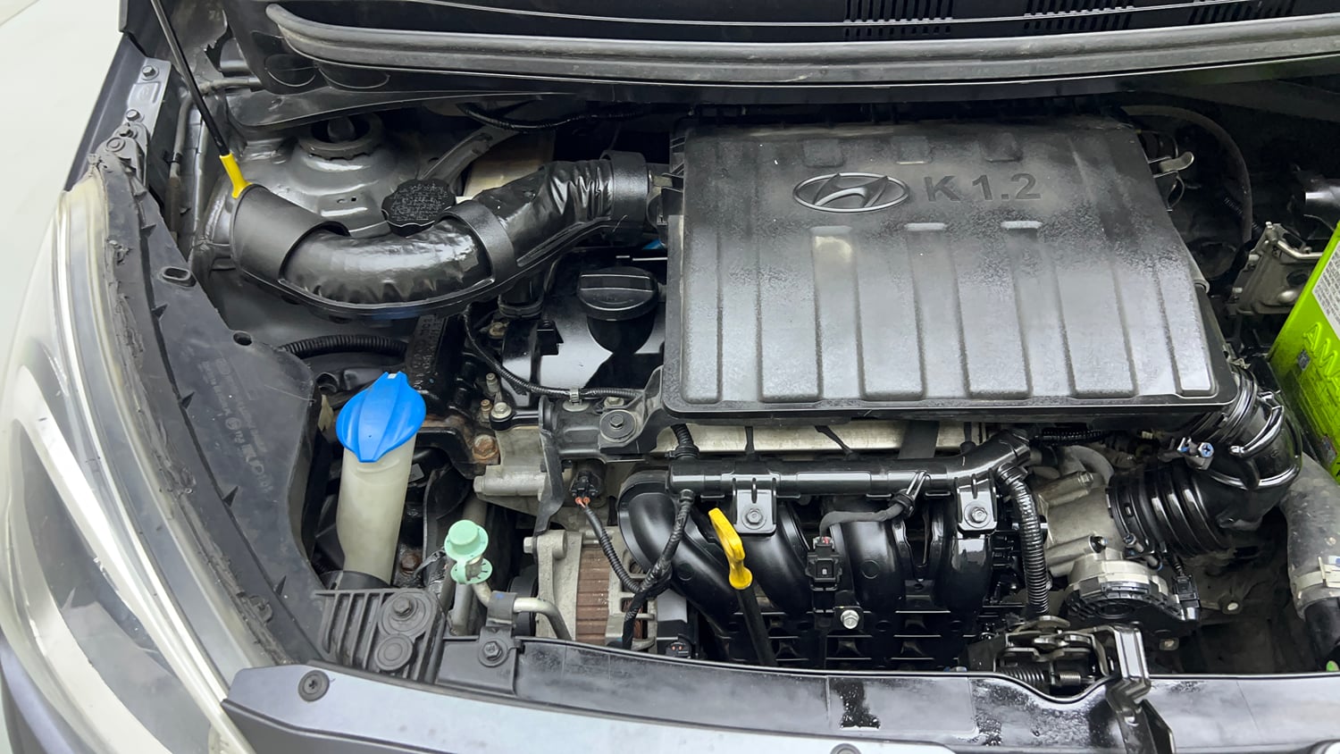 Used 2017 Hyundai Xcent SX Petrol Manual engine ENGINE RIGHT SIDE VIEW