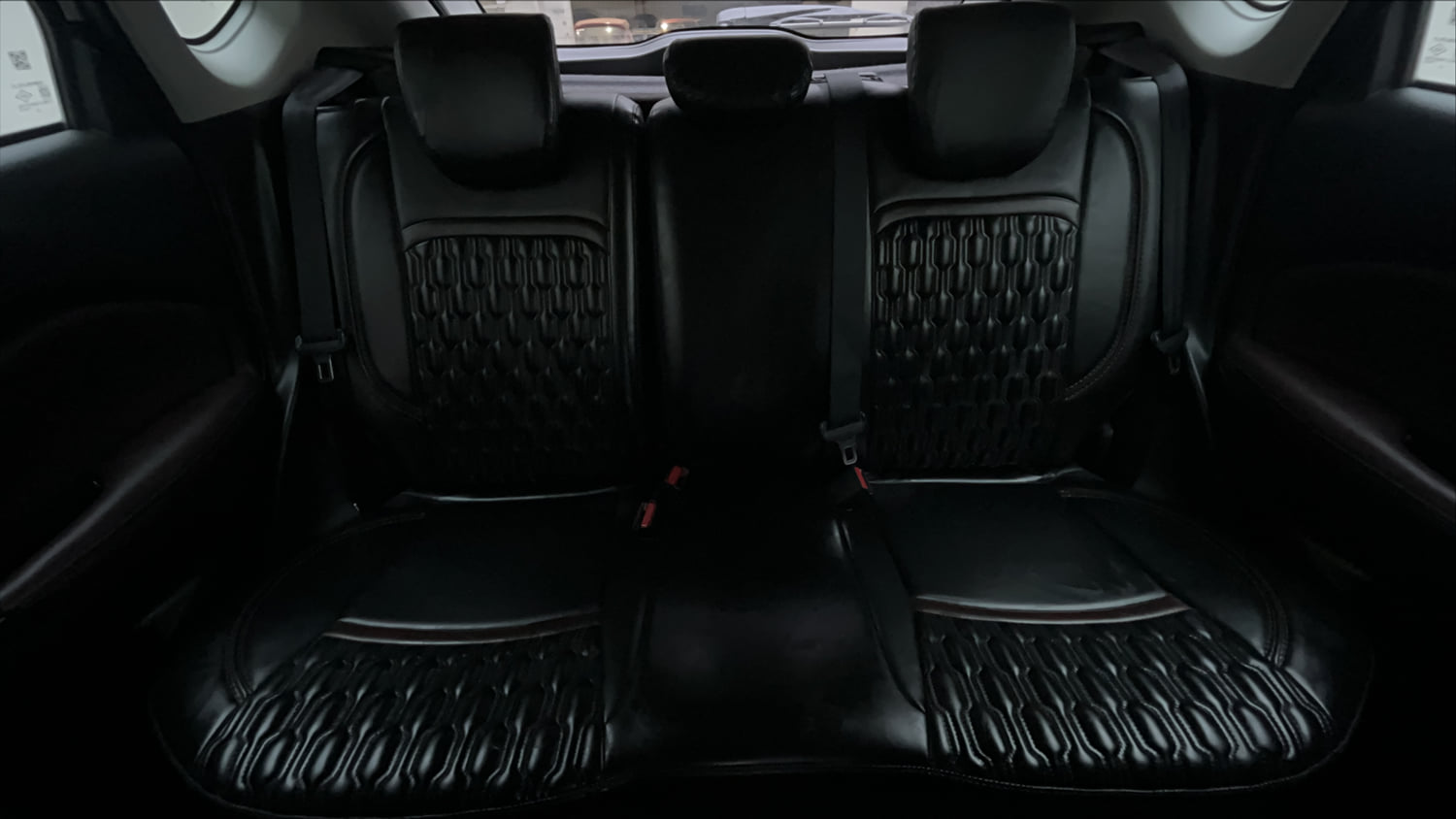 Used 2024 Maruti Suzuki Fronx Alpha 1.0L Turbo 6 AT Petrol Automatic interior REAR SEAT CONDITION VIEW