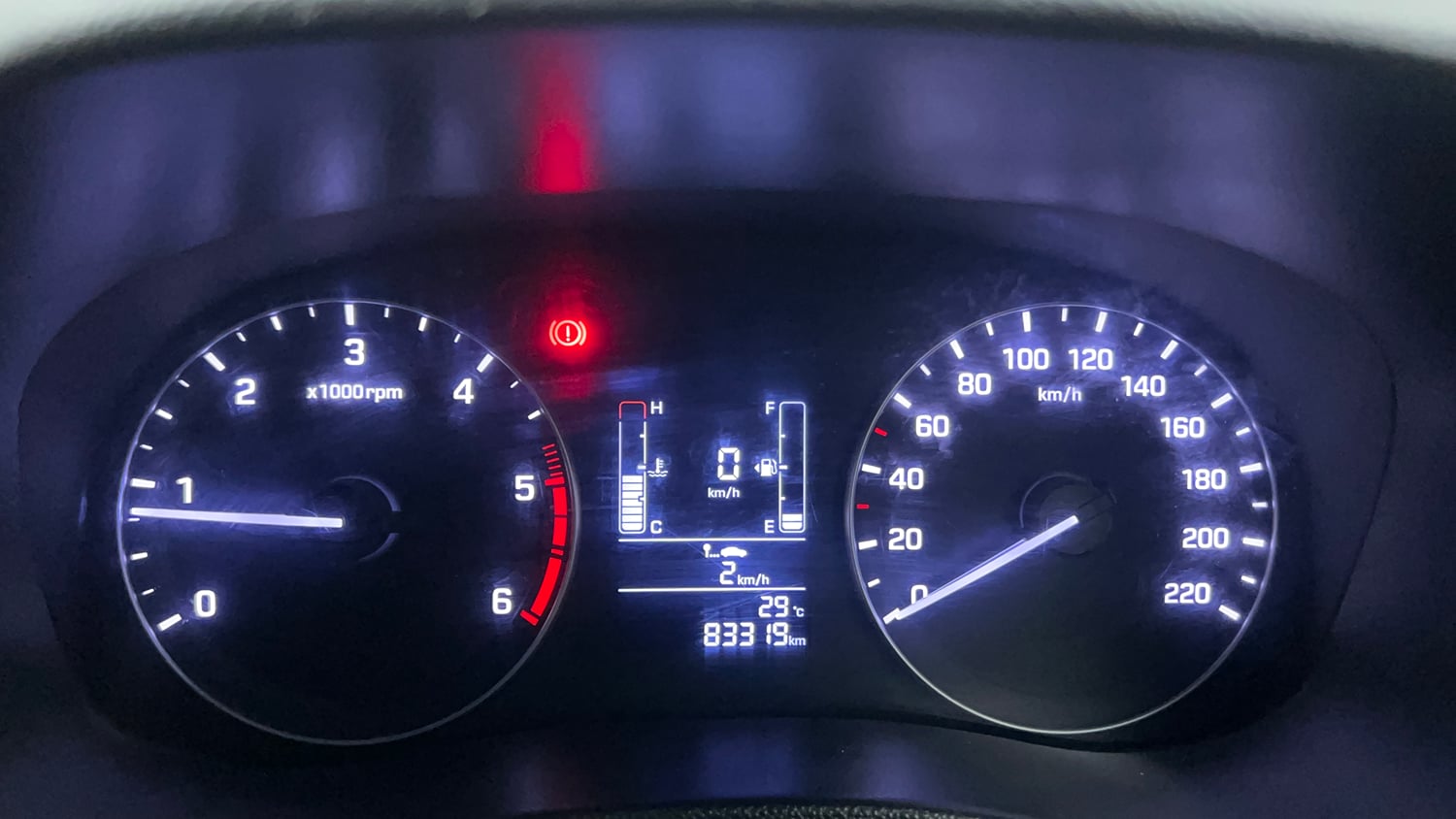 Used 2018 Hyundai Creta S 1.4 CRDi Diesel Manual interior CLUSTERMETER VIEW