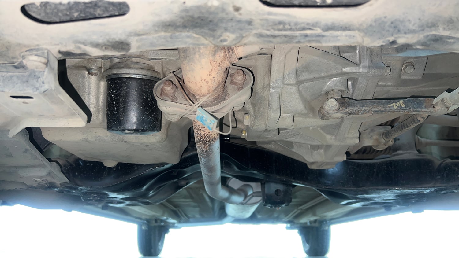 Used 2019 Maruti Suzuki Celerio VXi Petrol Manual extra FRONT LEFT UNDERBODY VIEW