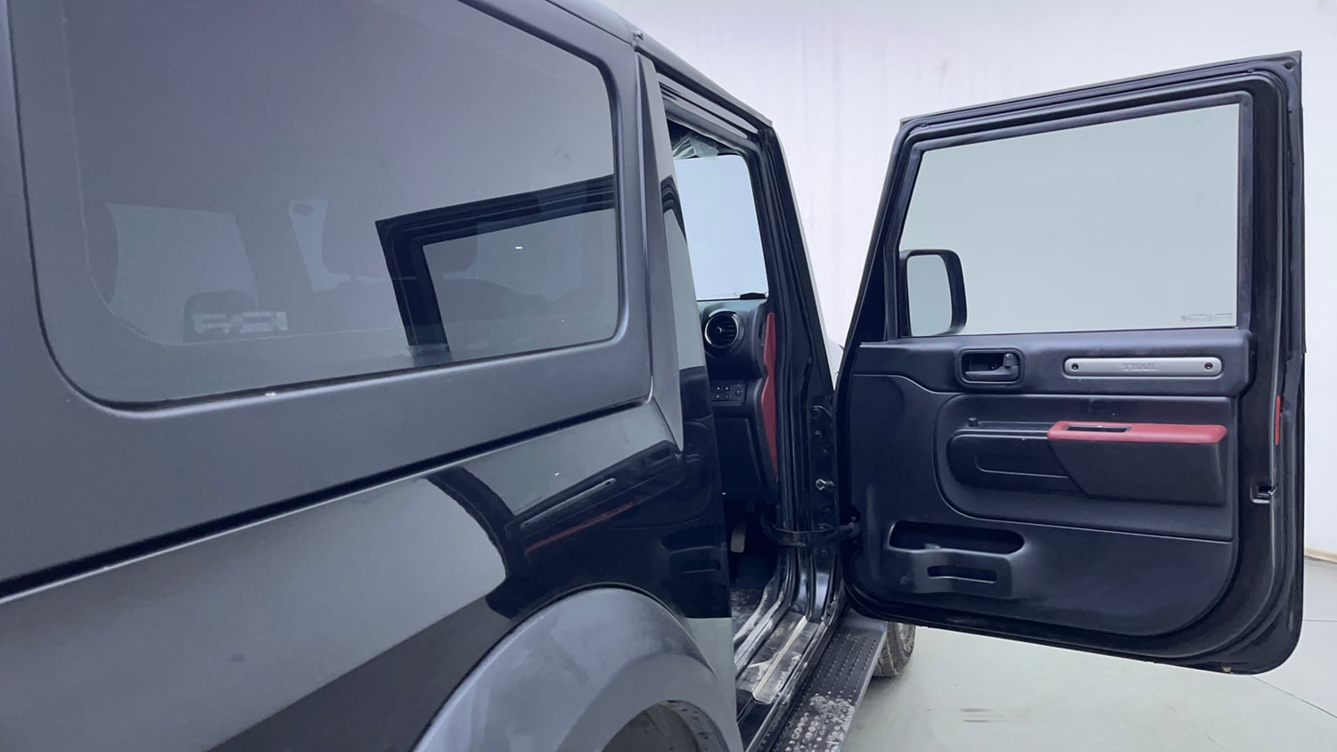 Used 2024 Mahindra Thar LX Hard Top Diesel MT RWD Diesel Manual interior RIGHT FRONT DOOR OPEN VIEW