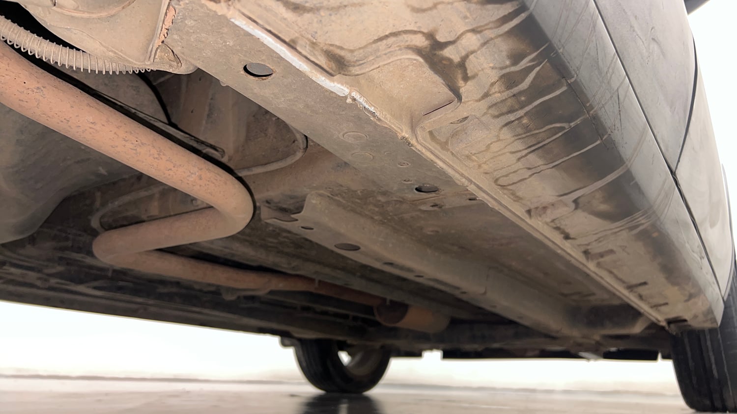 Used 2022 Tata Punch Creative AMT Petrol Automatic extra REAR RIGHT UNDERBODY VIEW