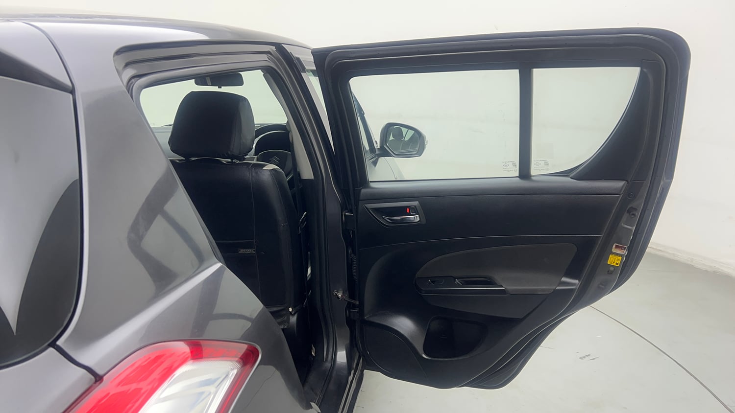Used 2015 Maruti Suzuki Swift VXi Petrol Manual interior RIGHT REAR DOOR OPEN VIEW