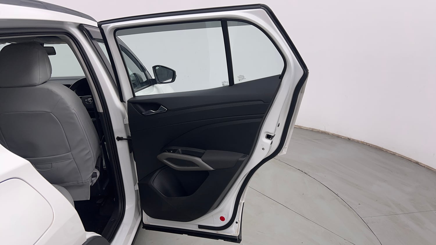 Used 2025 Skoda Kylaq Signature Plus AT Petrol Automatic interior RIGHT REAR DOOR OPEN VIEW