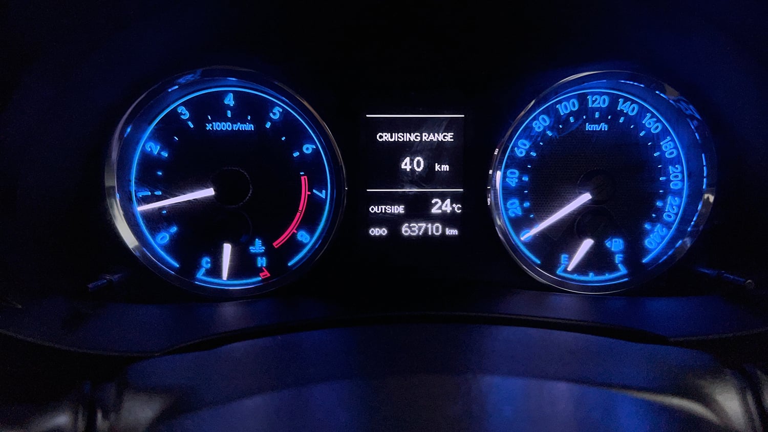 Used 2015 Toyota Corolla Altis G Petrol Petrol Manual interior CLUSTERMETER VIEW