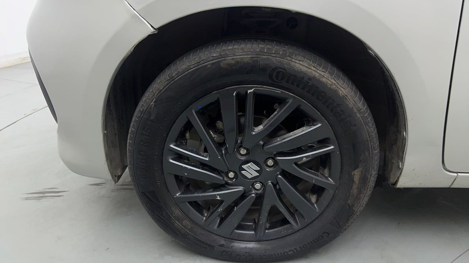 Used 2022 Maruti Suzuki Celerio ZXi Plus Petrol Manual tyres LEFT FRONT TYRE RIM VIEW