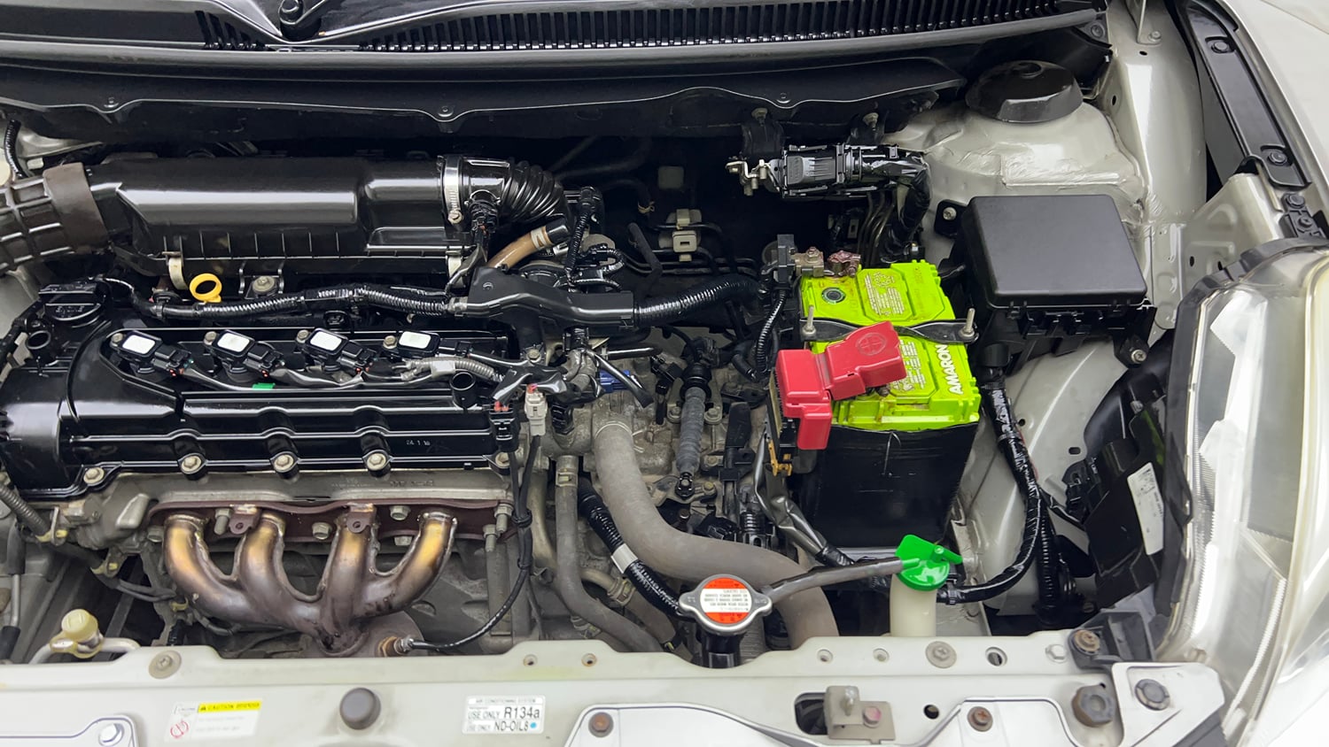 Used 2018 Maruti Suzuki Baleno Delta 1.2 AT Petrol Automatic engine ENGINE LEFT SIDE VIEW