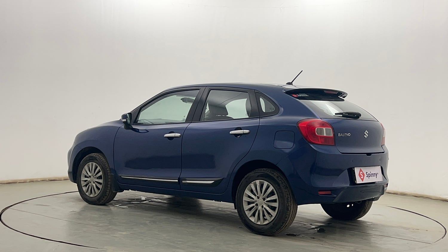 Used 2019 Maruti Suzuki Baleno Delta Petrol Manual exterior LEFT REAR CORNER VIEW
