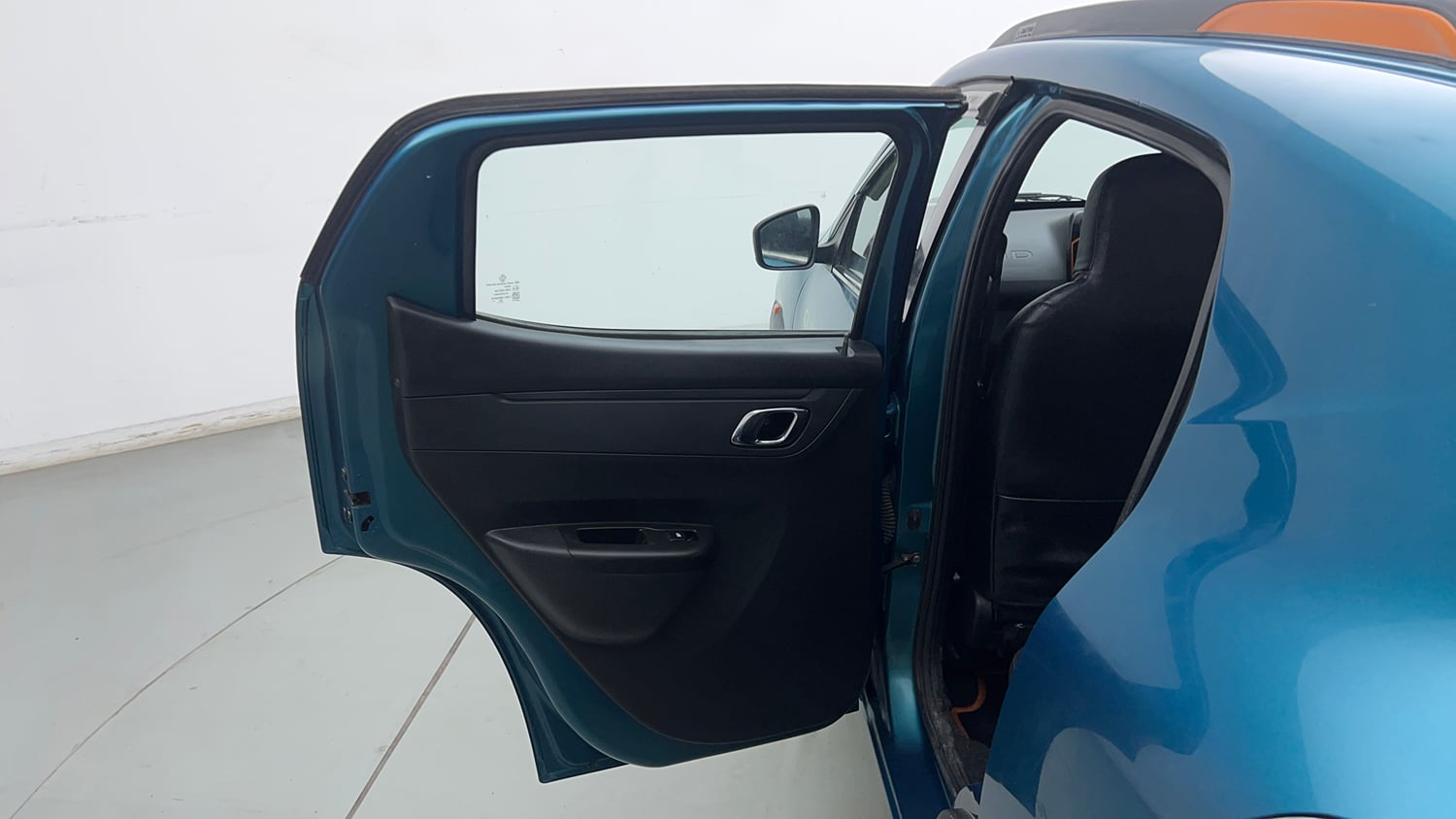 Used 2021 Renault Kwid CLIMBER 1.0 AMT Opt Petrol Automatic interior LEFT REAR DOOR OPEN VIEW