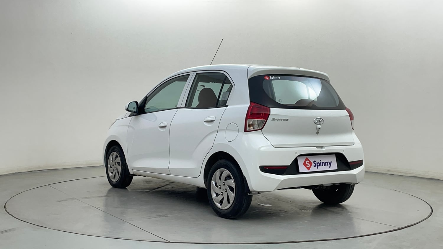 Used 2021 Hyundai Santro Sportz AMT Petrol Automatic exterior LEFT REAR CORNER VIEW