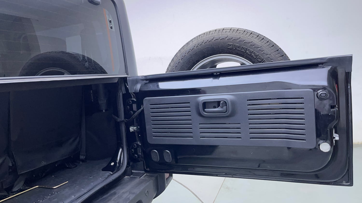 Used 2024 Mahindra Thar LX Hard Top Diesel MT RWD Diesel Manual interior DICKY DOOR OPEN VIEW