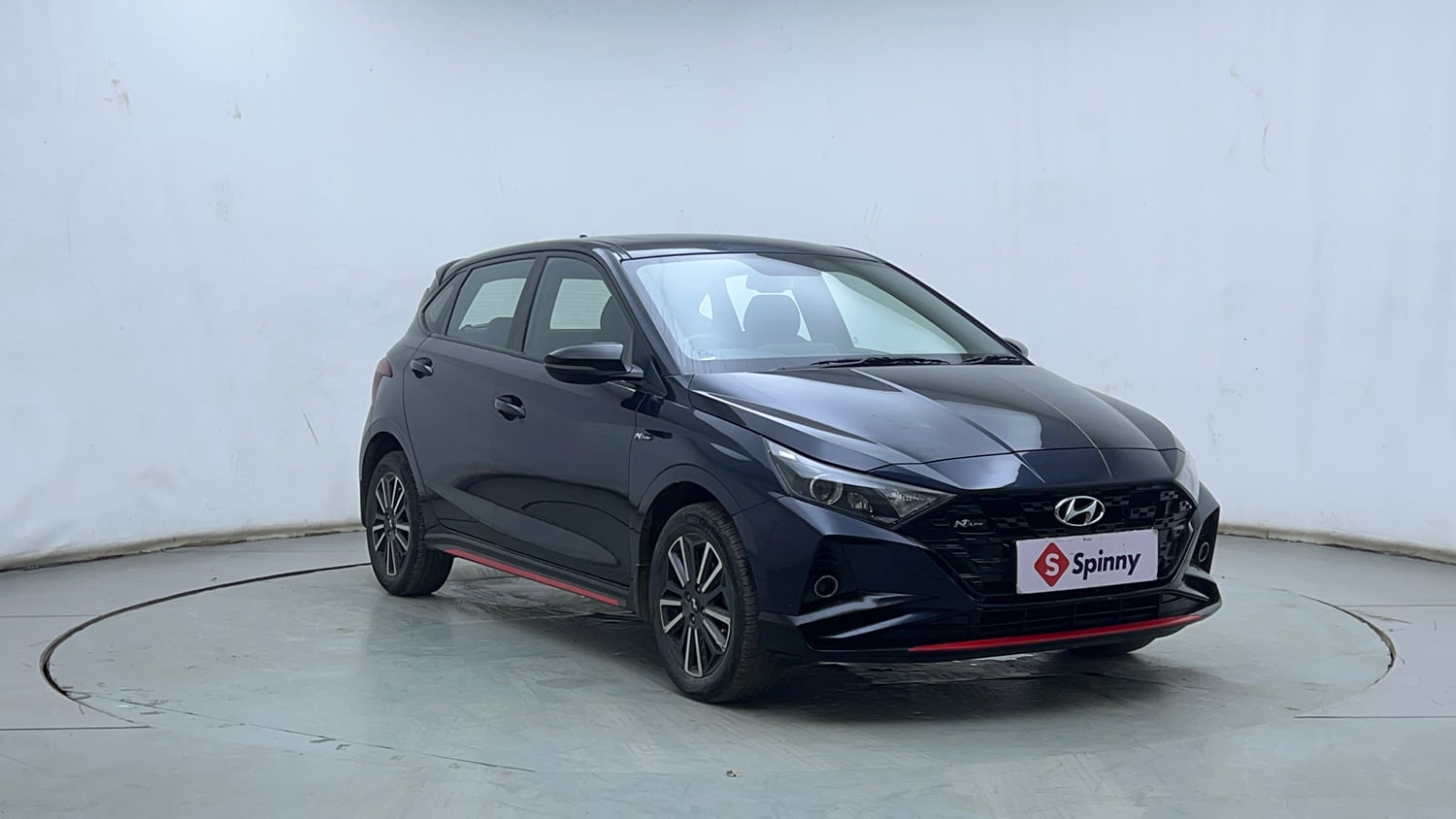 Used 2022 Hyundai i20 N Line N8 1.0 Turbo DCT Petrol Automatic exterior RIGHT FRONT CORNER VIEW