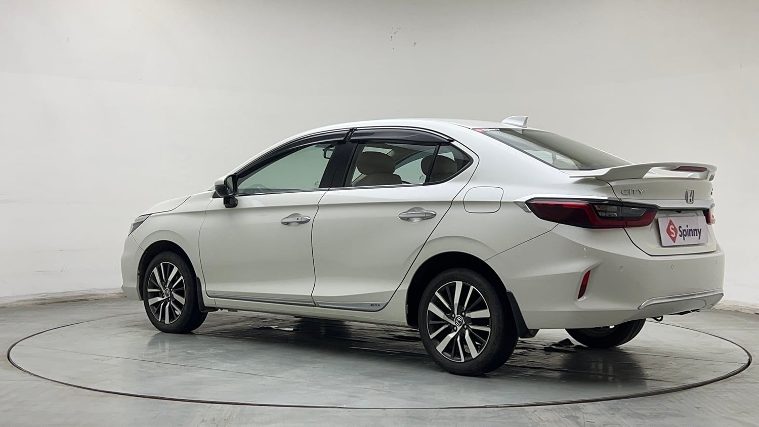 Used 2022 Honda City ZX CVT Petrol Petrol Automatic exterior LEFT REAR CORNER VIEW