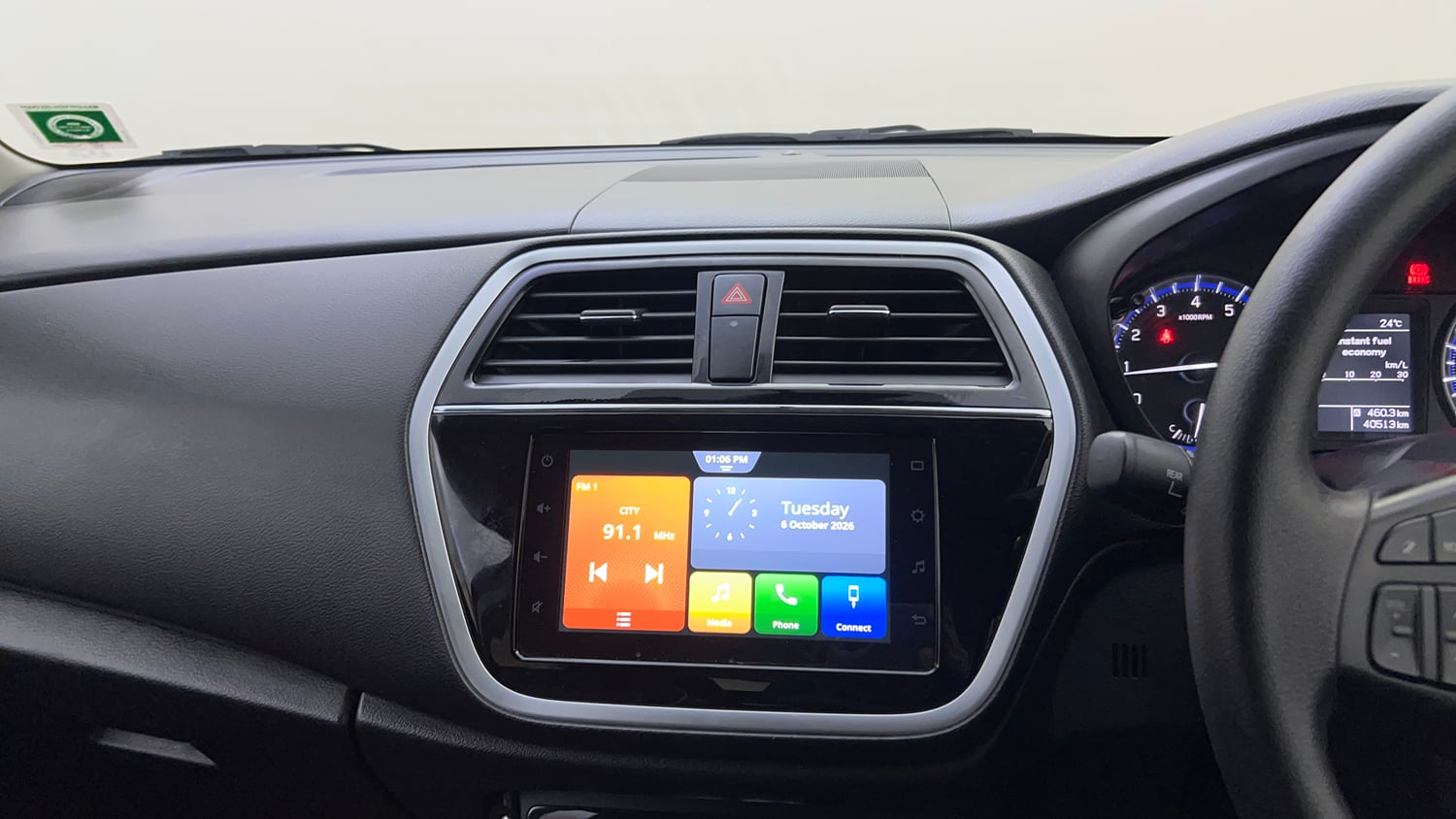 Used 2022 Maruti Suzuki S-Cross Zeta Petrol Manual top_features Integrated (in-dash) music system