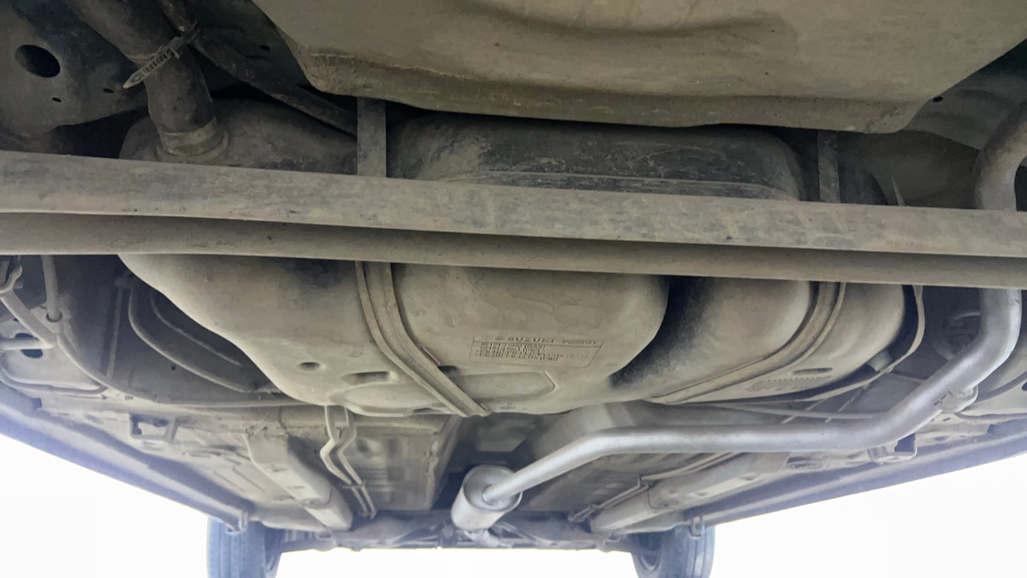 Used 2016 Maruti Suzuki Celerio ZXi AMT Petrol Automatic extra REAR UNDERBODY VIEW (TAKEN FROM REAR)
