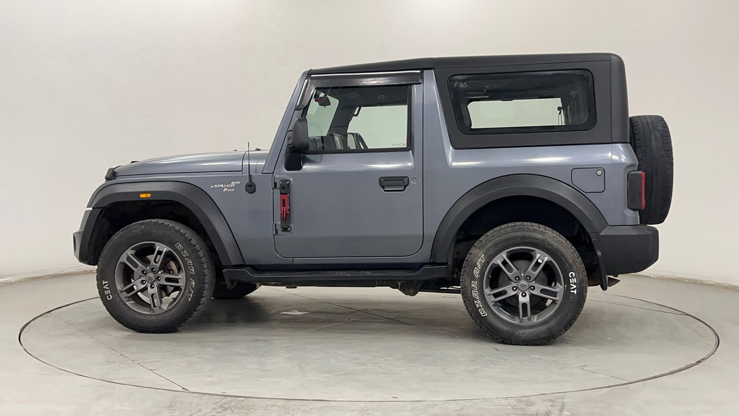 Used 2022 mahindra Thar LX Hard Top Petrol MT 4WD Petrol Manual exterior LEFT SIDE VIEW
