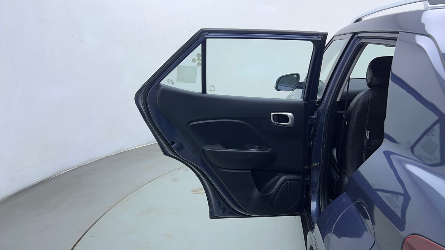 Used 2019 Hyundai Venue SX Plus 1.0 Turbo DCT Petrol Automatic interior LEFT REAR DOOR OPEN VIEW