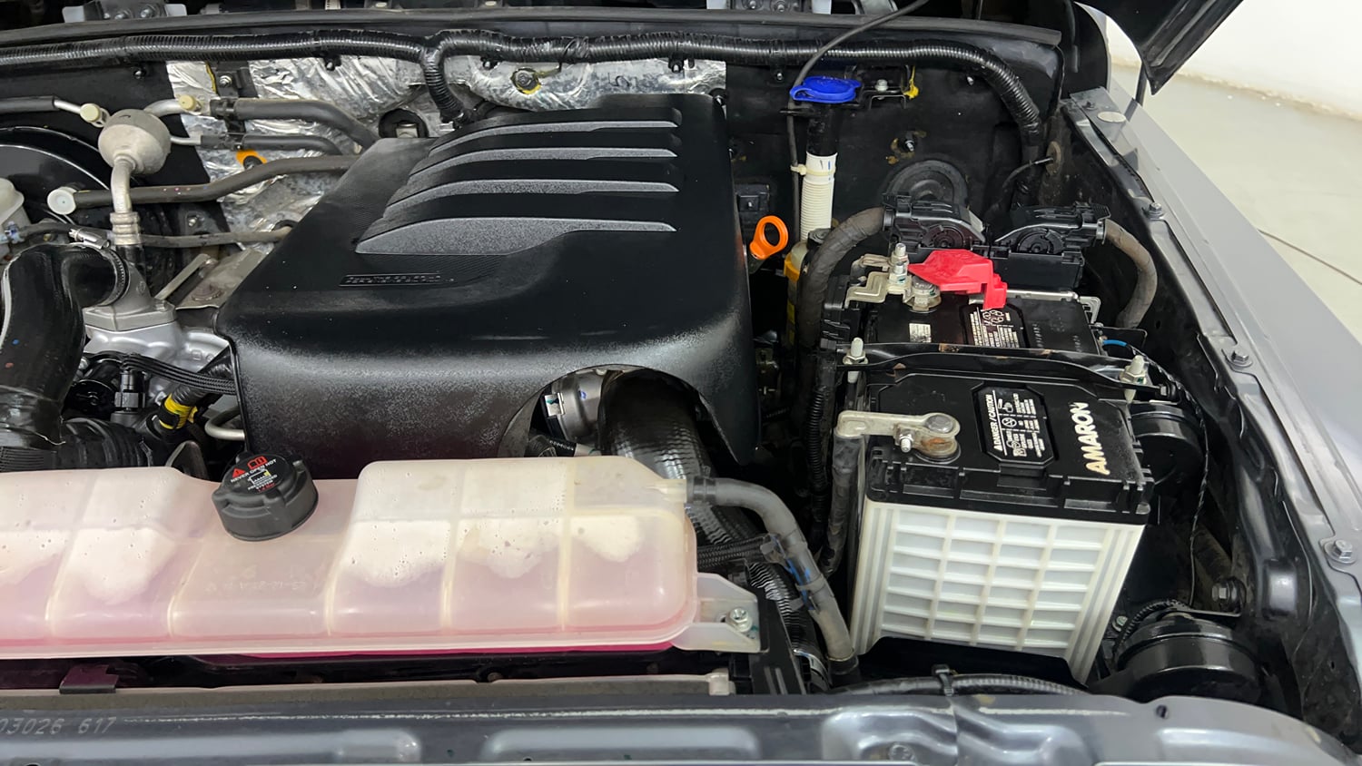 Used 2022 mahindra Thar LX Hard Top Petrol MT 4WD Petrol Manual engine ENGINE LEFT SIDE VIEW