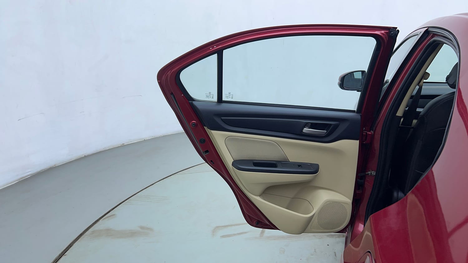 Used 2020 Honda Amaze Exclusive Edition CVT Petrol Petrol Automatic interior LEFT REAR DOOR OPEN VIEW
