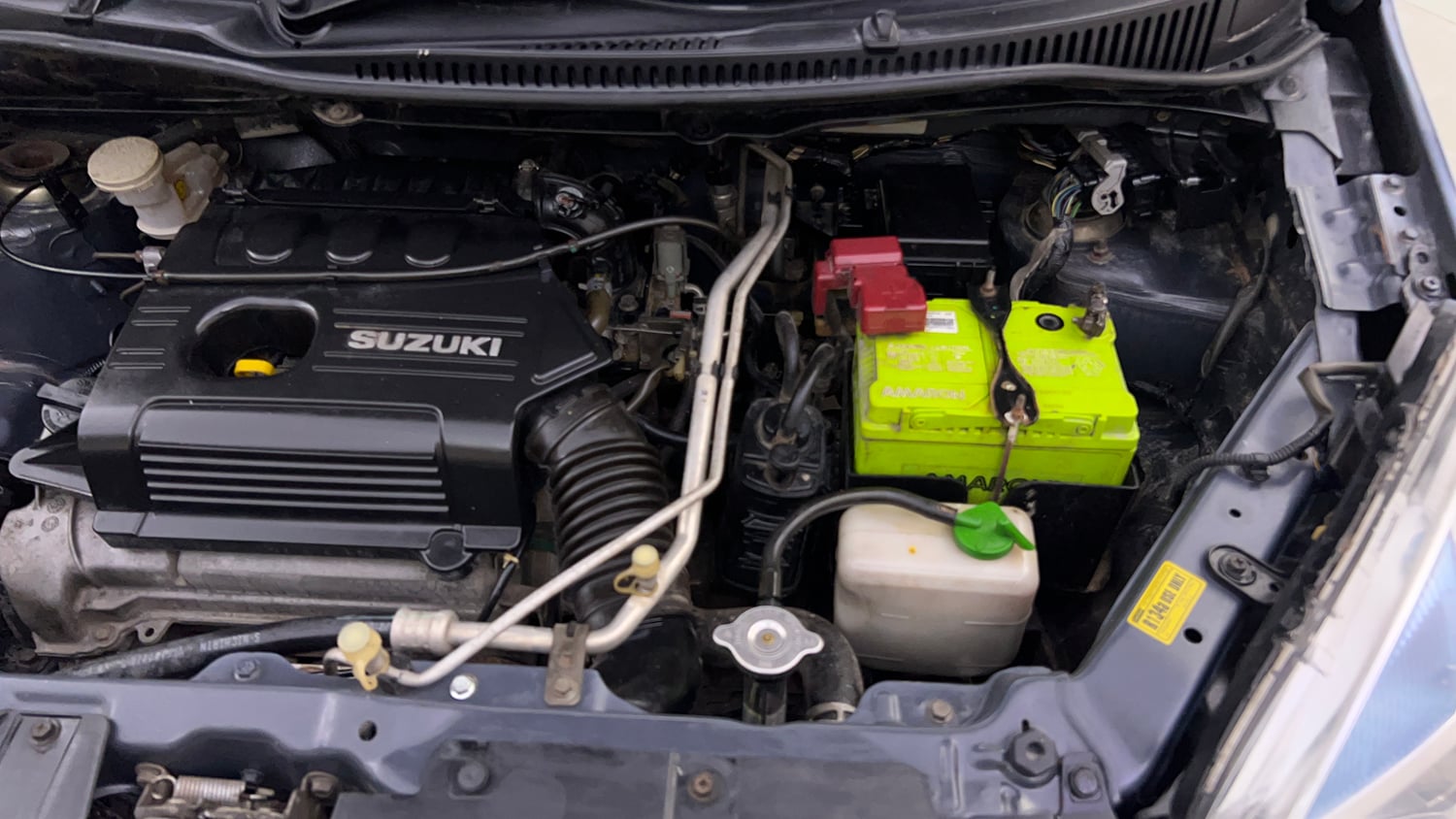 Used 2012 Maruti Suzuki Wagon R LXi Petrol Manual engine ENGINE LEFT SIDE VIEW