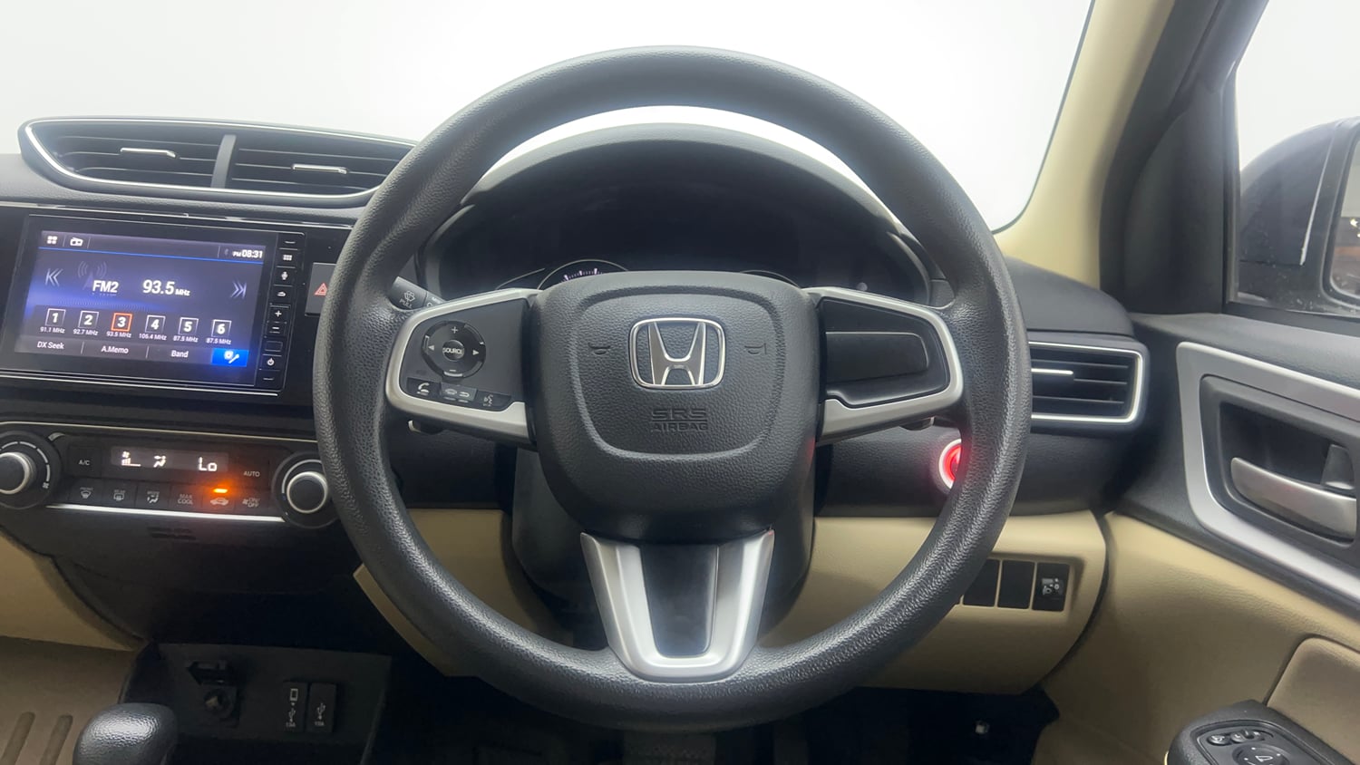 Used 2023 Honda Amaze VX 1.2 Petrol CVT Petrol Automatic interior STEERING VIEW