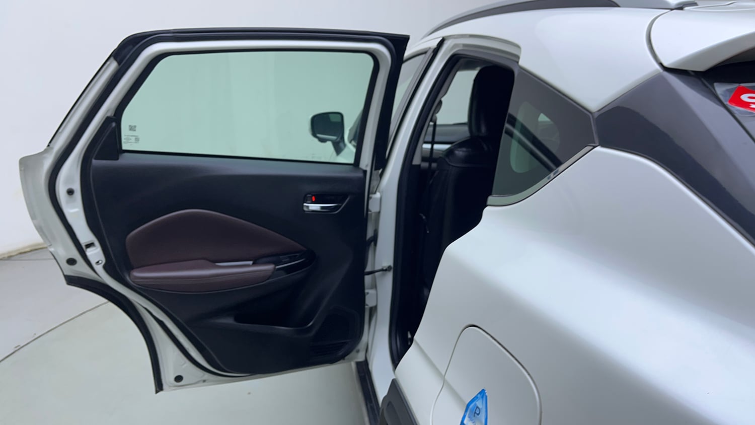 Used 2024 Maruti Suzuki Fronx Alpha 1.0L Turbo 6 AT Petrol Automatic interior LEFT REAR DOOR OPEN VIEW