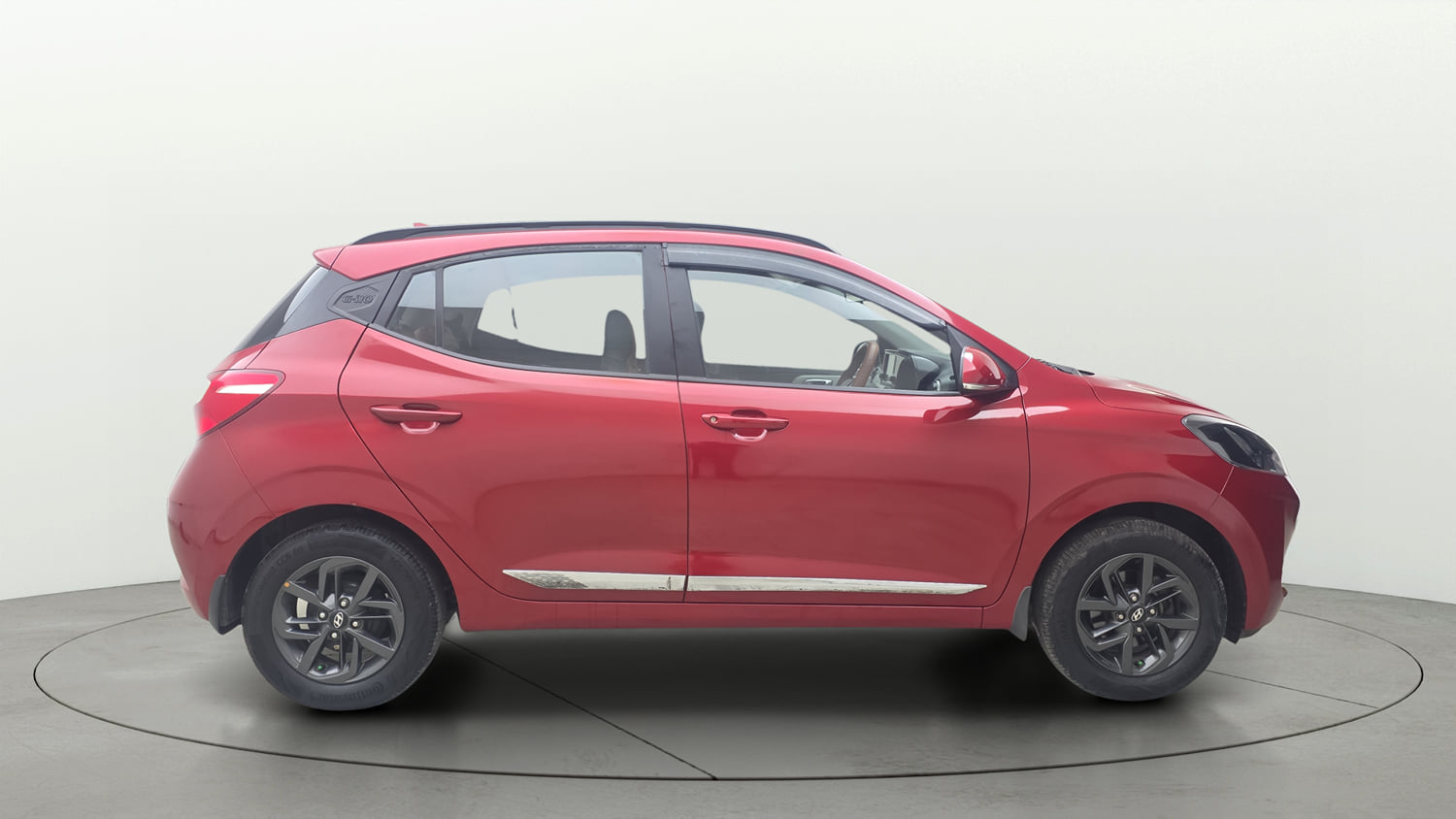 Used 2020 Hyundai Grand i10 Nios Sportz 1.2 Kappa VTVT Petrol Manual exterior RIGHT SIDE VIEW
