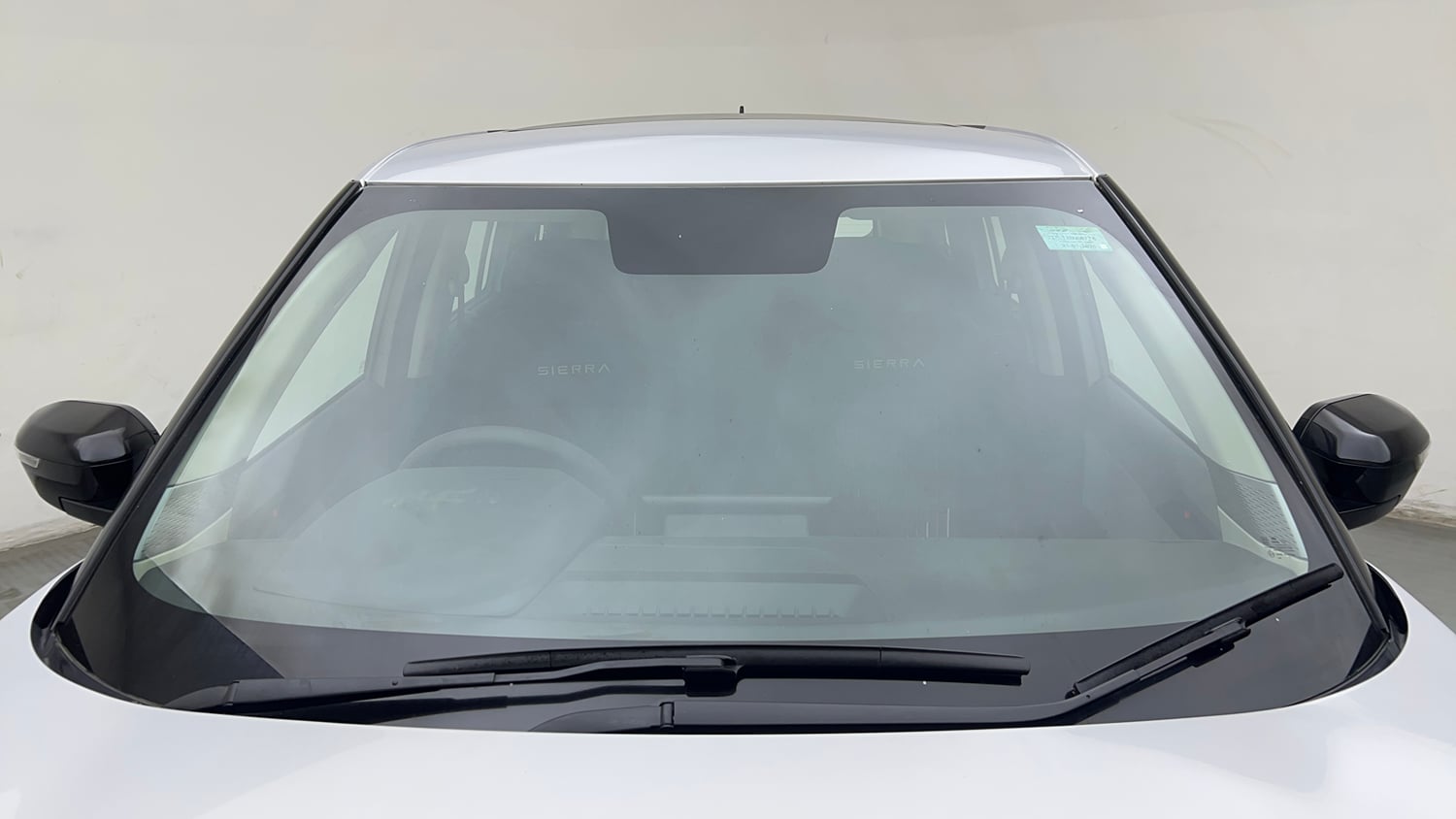 Used 2026 Tata Sierra Pure + P DCA Petrol Petrol Automatic exterior FRONT WINDSHIELD VIEW
