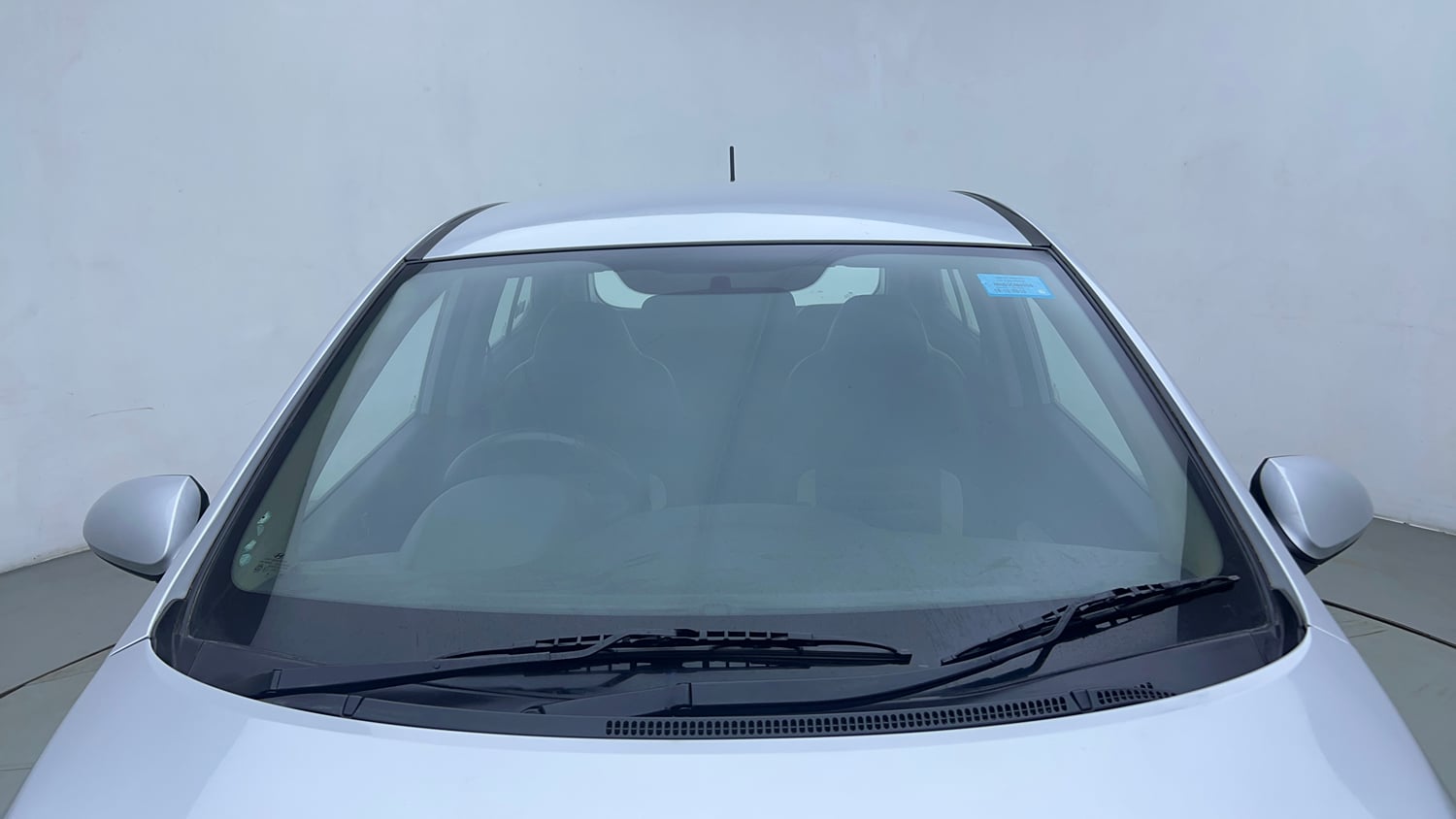 Used 2015 Hyundai Grand i10 Magna 1.2 Kappa VTVT Petrol Manual exterior FRONT WINDSHIELD VIEW