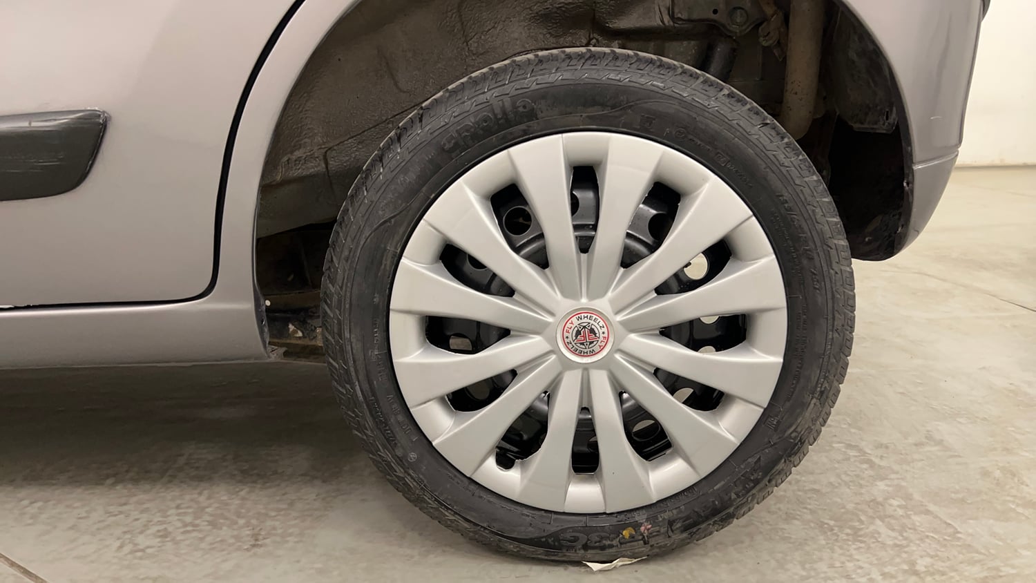 Used 2017 Maruti Suzuki Wagon R VXI Petrol Manual tyres LEFT REAR TYRE RIM VIEW