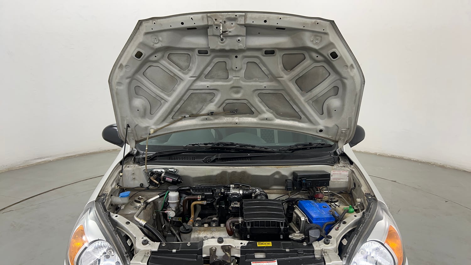 Used 2018 Maruti Suzuki Alto 800 VXi Petrol Manual engine ENGINE & BONNET OPEN FRONT VIEW