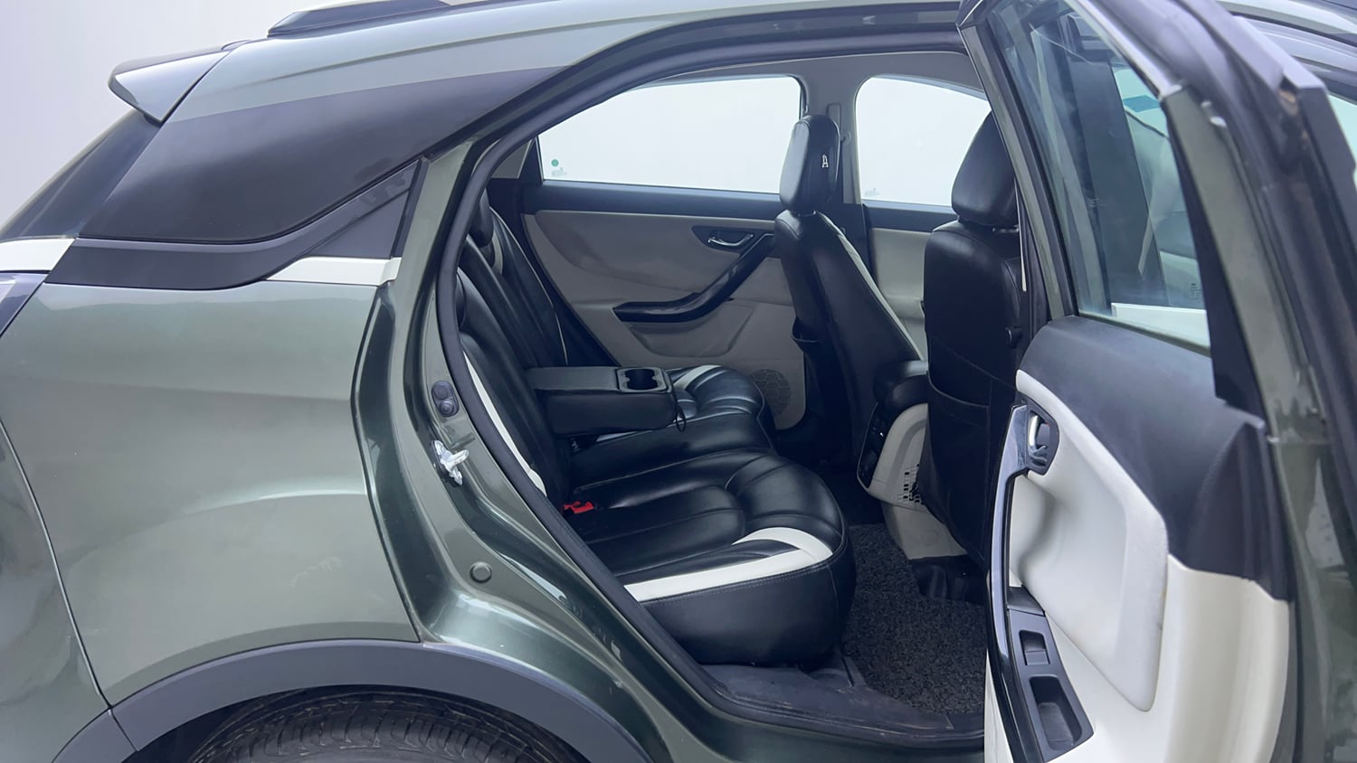 Used 2021 Tata Nexon XZ Plus Petrol Manual interior RIGHT SIDE REAR DOOR CABIN VIEW