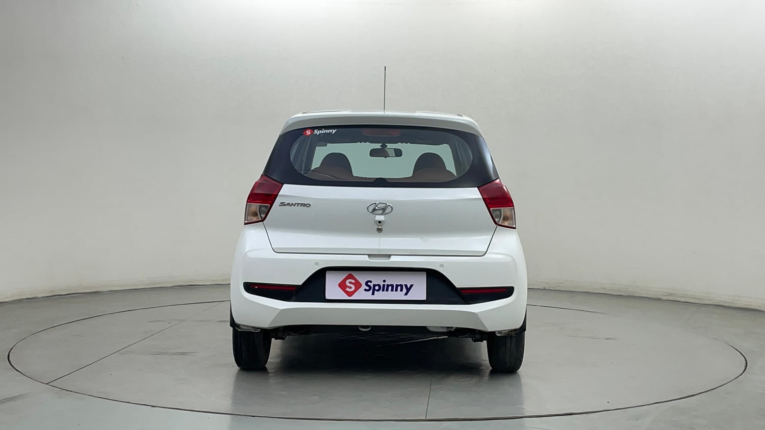 Used 2021 Hyundai Santro Sportz AMT Petrol Automatic exterior BACK VIEW