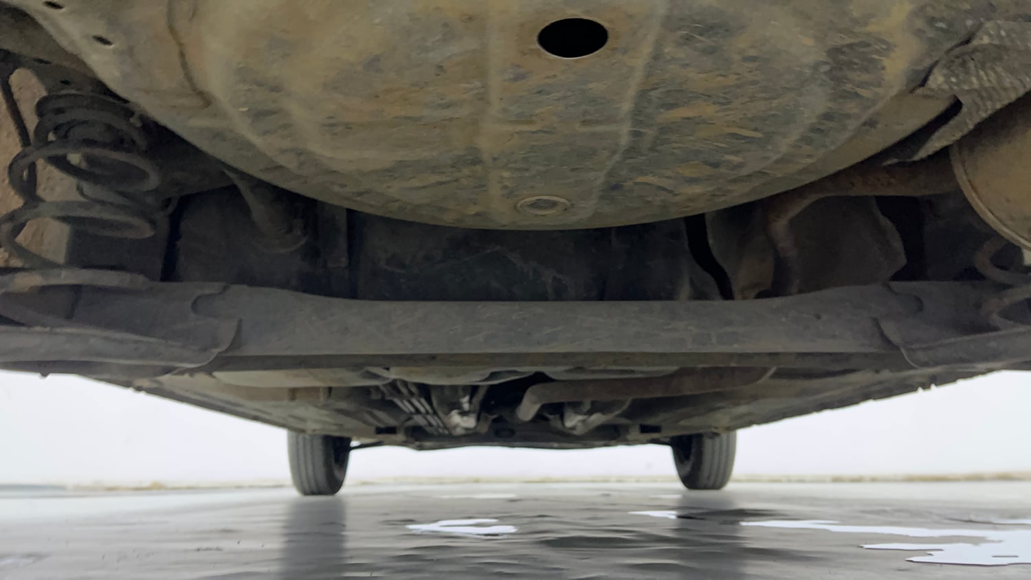 Used 2014 Nissan Micra Active XL Petrol Manual extra REAR UNDERBODY VIEW (TAKEN FROM REAR)