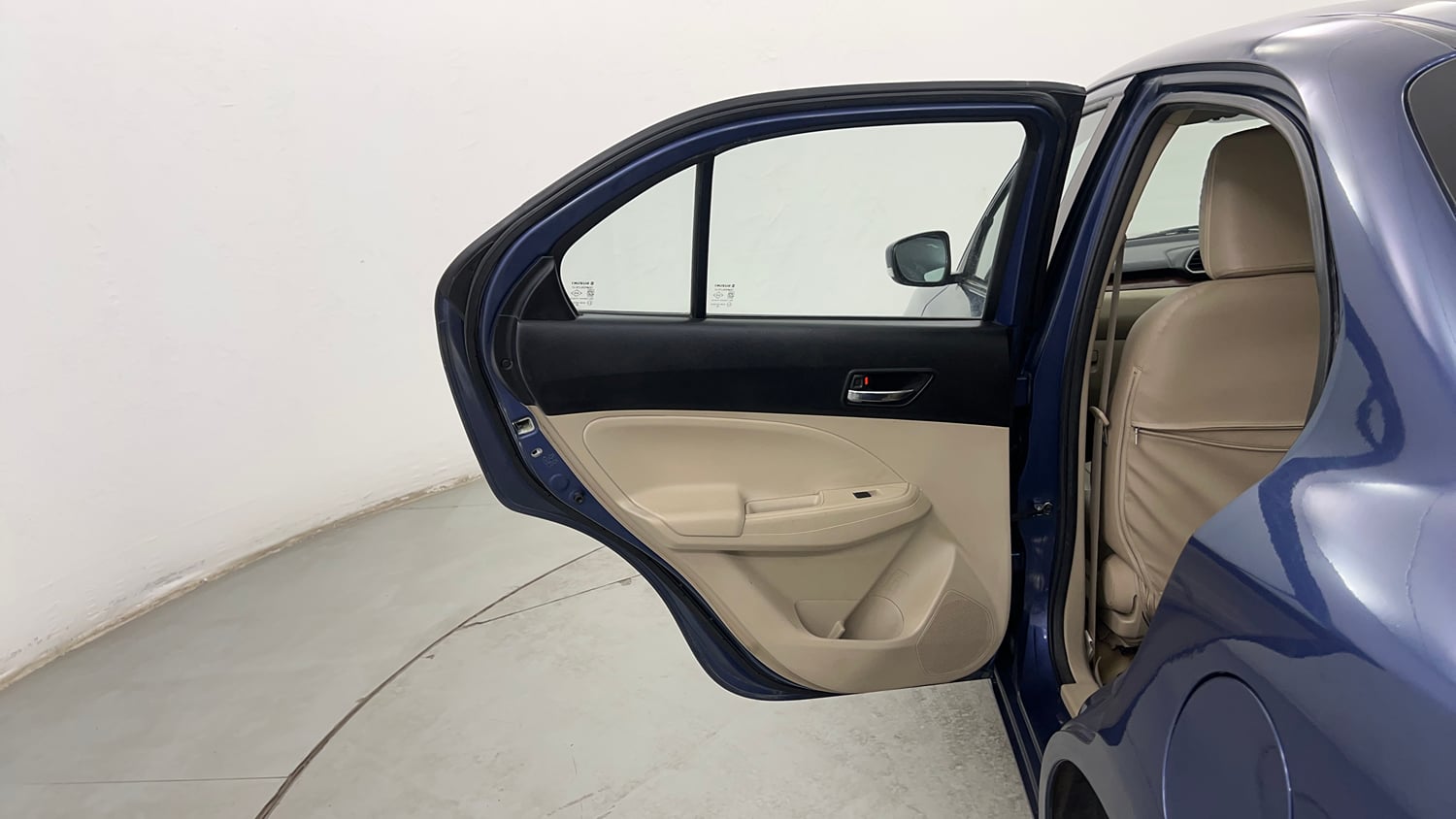 Used 2018 Maruti Suzuki Dzire VXi Petrol Manual interior LEFT REAR DOOR OPEN VIEW