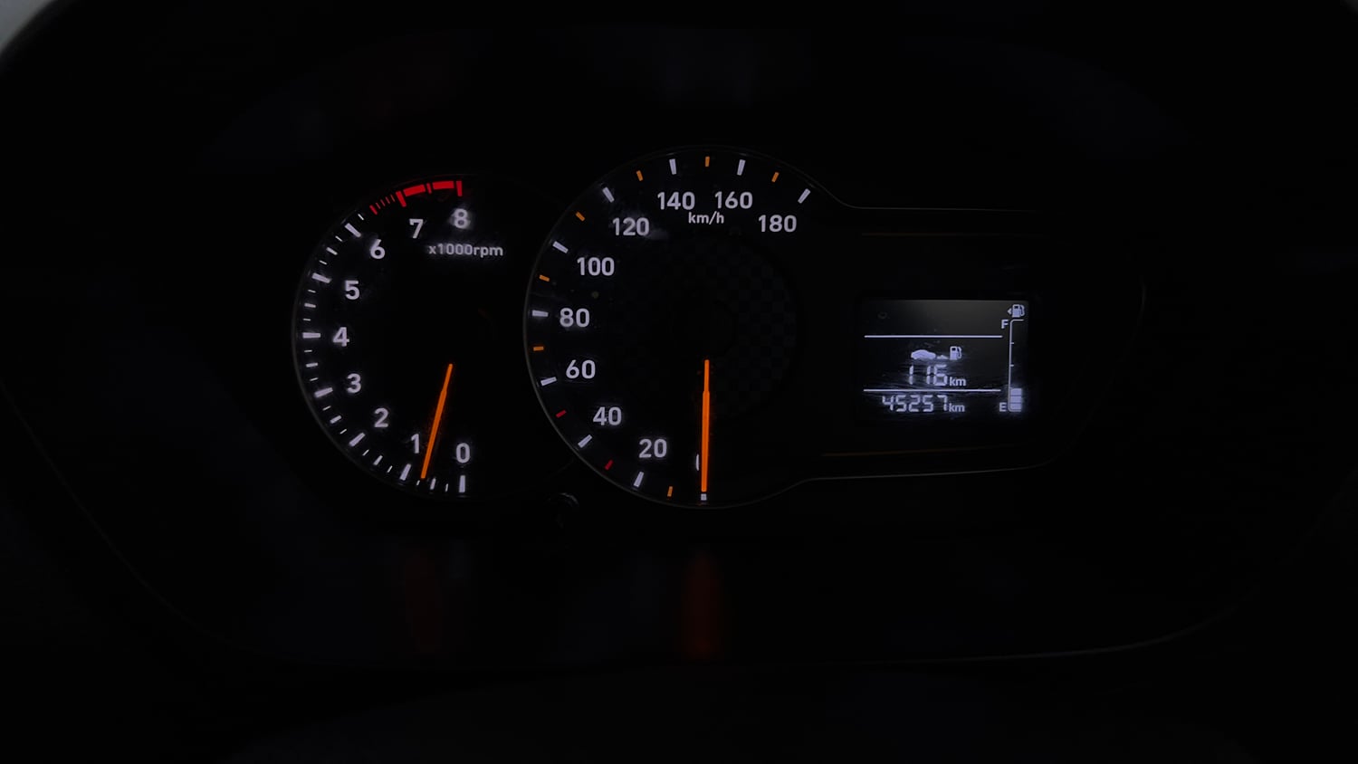 Used 2019 Hyundai Santro Asta Petrol Manual interior CLUSTERMETER VIEW